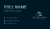 Logistics Trailer Truck Business Card Preview