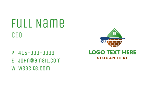 Home Cleaning Sanitation Business Card Design Image Preview