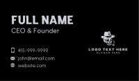 Sheriff Skull Cigarette Business Card Image Preview