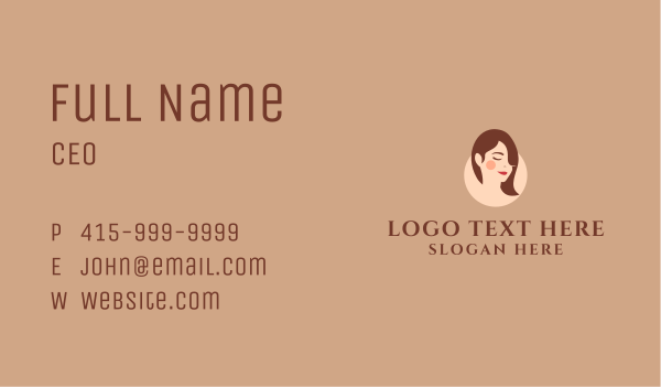 Beautiful Lady Accessories  Business Card Design Image Preview