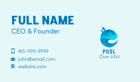 Wave Pool Beach Resort  Business Card Image Preview