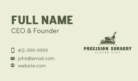 Lawn Mower Gardening Business Card Image Preview