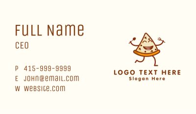 Pizza Snack Eatery Business Card Image Preview