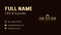 Outdoor Campsite Tent Business Card Image Preview