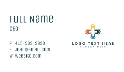 House Cross Subdivision Business Card Image Preview