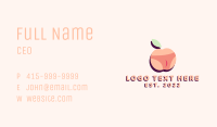 Peach Bikini Fruit Business Card Image Preview