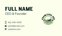 Garden Grass Mower Business Card Image Preview