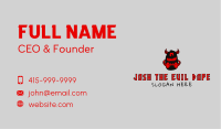 Evil Video Game Player Business Card Image Preview