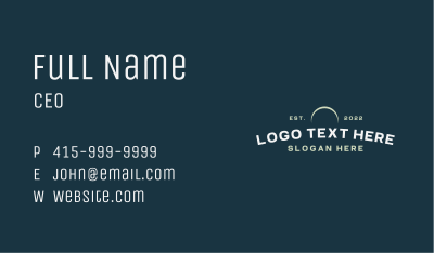 Generic Business Store Business Card Image Preview