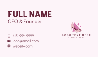Elegant Stiletto Heels Business Card Image Preview