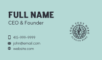 Shovel Leaves Gardening Business Card Preview