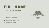 Bouquet Gardening Florist Business Card Preview