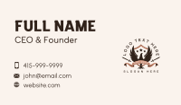 Regal Eagle Crest Business Card Preview