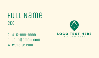 Green Arrow Tracking Business Card Image Preview