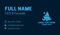 Nautical Sailboat Yacht Business Card Preview