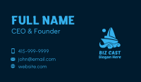 Nautical Sailboat Yacht Business Card Image Preview