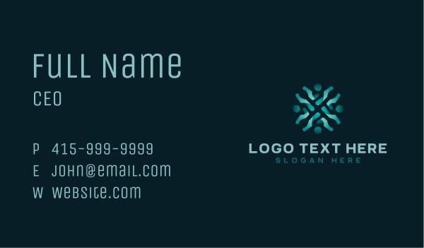 Team Community Foundation Business Card Design Image Preview