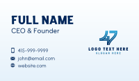 Anniversary Brand Number 47 Business Card Preview