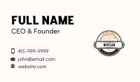 Chainsaw Woodcutting Lumberjack Business Card Image Preview