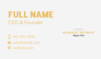 Hipster Baking Wordmark Business Card Image Preview