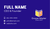 Book Online Class  Business Card Image Preview