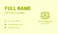 Leaf Sprout Camera Business Card Image Preview