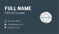 Classic Business Apparel Brand  Business Card Image Preview
