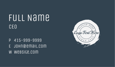 Classic Business Apparel Brand  Business Card Image Preview