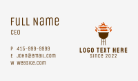 Barbecue Sausage Grill Business Card Image Preview