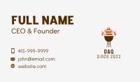 Barbecue Sausage Grill Business Card Image Preview