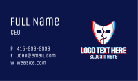 Glitchy Thespian Mask Business Card Image Preview