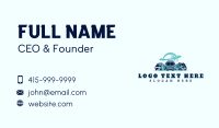 Delivery Truck Fleet Business Card Preview