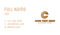Doughnut House Diner Business Card Image Preview