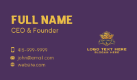 Volleyball Star Tournament Business Card Preview