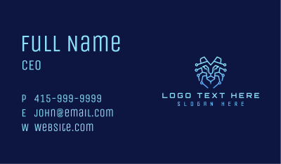 Digital Lion Technology Business Card Image Preview