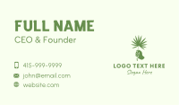 Tropical Nature Hand Business Card Image Preview