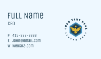 Military Bird Eagle Business Card Image Preview