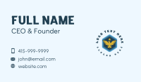 Military Bird Eagle Business Card Image Preview