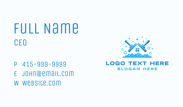 Wiper Roof House Business Card Design Image Preview