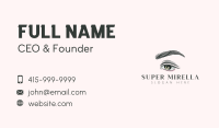 Beauty Salon Eye Makeup Business Card Image Preview