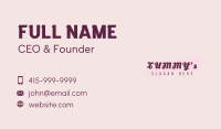 Paint Cosmetics Wordmark  Business Card Image Preview