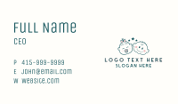 Cute Baby Girl Boy  Business Card Image Preview