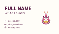 Cheerleading Squad Competition Business Card Preview