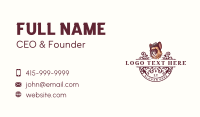 Canine Kennel Breeder Business Card Preview