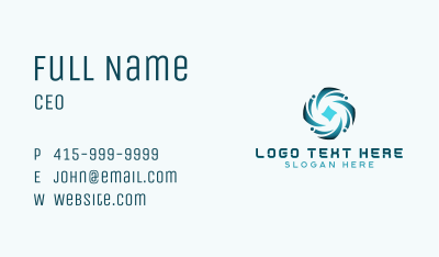 Software Artificial Intelligence  Business Card Image Preview