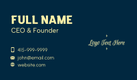 Premium Star Wormark Business Card Image Preview