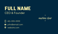 Premium Star Wormark Business Card Design