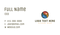 Balance Yin Yang Nature Business Card Image Preview