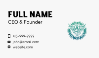 Caduceus Pharmaceutical Laboratory Business Card Preview