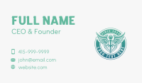 Caduceus Pharmaceutical Laboratory Business Card Preview